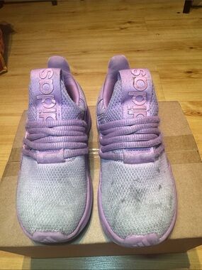 adidas Kids Purple Gradient Sneakers